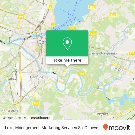 Luxe, Management, Marketing Services Sa map