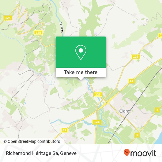 Richemond Héritage Sa map