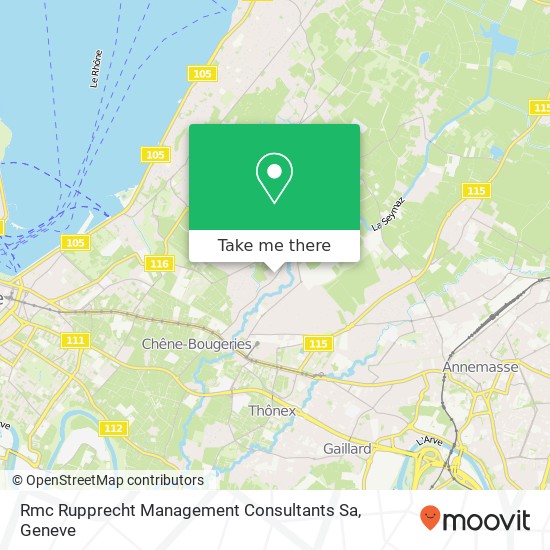 Rmc Rupprecht Management Consultants Sa Karte