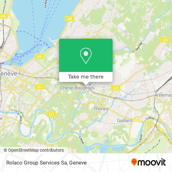 Rolaco Group Services Sa map