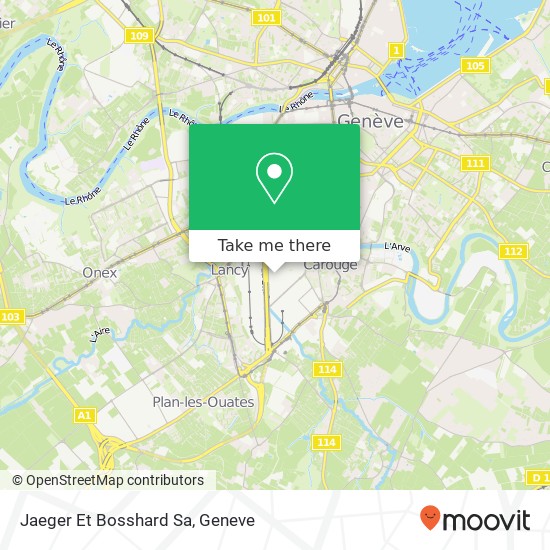 Jaeger Et Bosshard Sa map