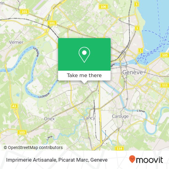Imprimerie Artisanale, Picarat Marc map