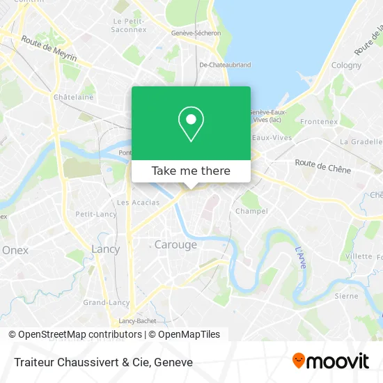 Traiteur Chaussivert & Cie map