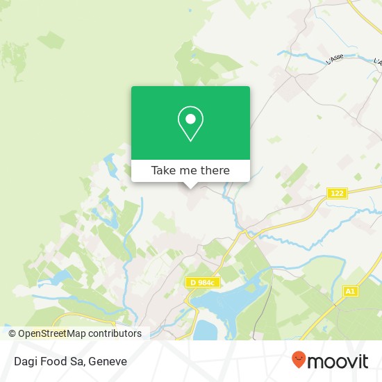 Dagi Food Sa map