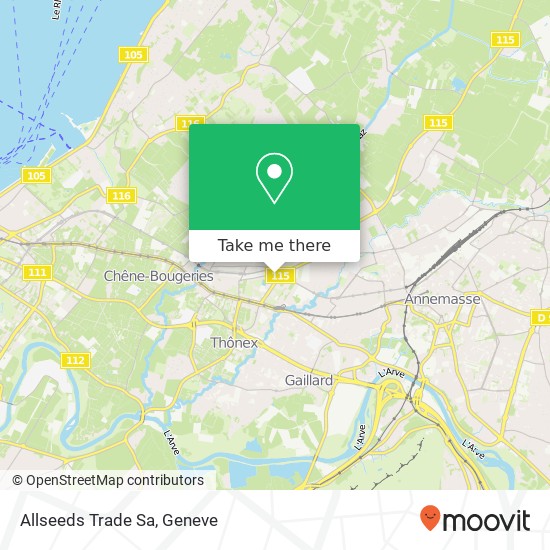 Allseeds Trade Sa map
