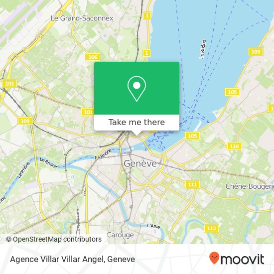 Agence Villar Villar Angel map