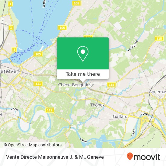 Vente Directe Maisonneuve J. & M. map