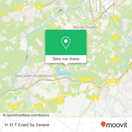 H. Et T. Evard Sa map