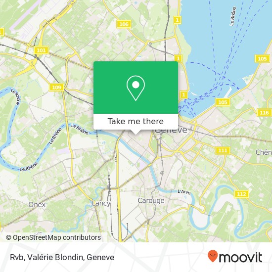 Rvb, Valérie Blondin map