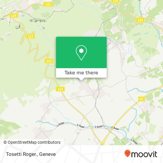 Tosetti Roger. map