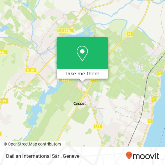 Dailian International Sàrl map