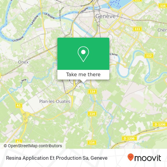 Resina Application Et Production Sa map