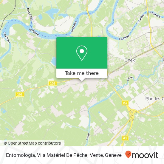 Entomologia, Vila Matériel De Pêche; Vente map