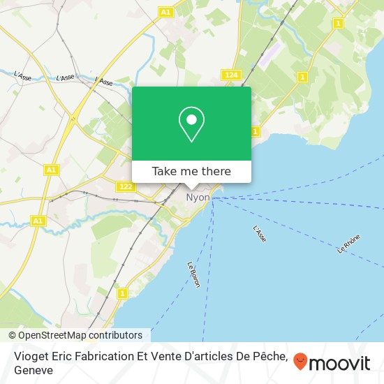 Vioget Eric Fabrication Et Vente D'articles De Pêche map