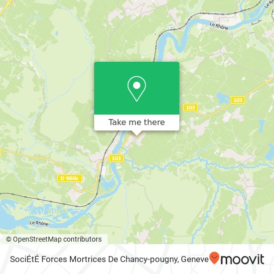 SociÉtÉ Forces Mortrices De Chancy-pougny map