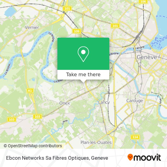 Ebcon Networks Sa Fibres Optiques map