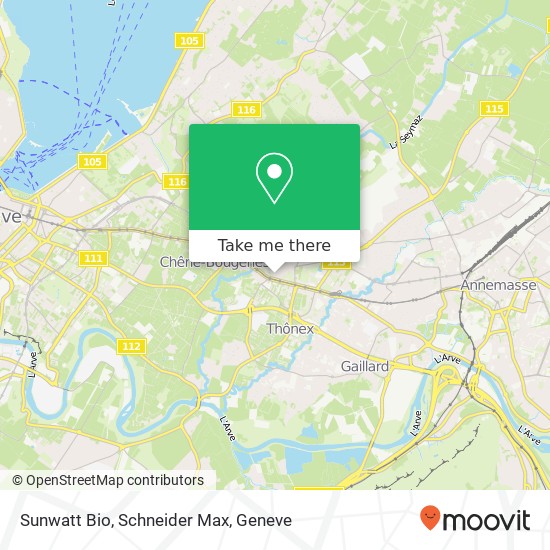 Sunwatt Bio, Schneider Max map