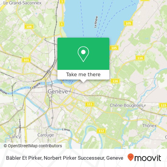 Bäbler Et Pirker, Norbert Pirker Successeur map
