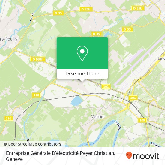 Entreprise Générale D'électricité Peyer Christian map