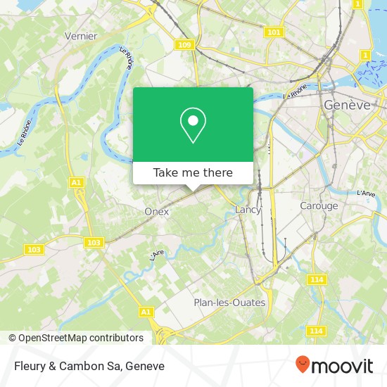 Fleury & Cambon Sa map