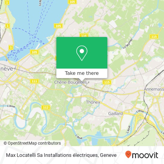 Max Locatelli Sa Installations électriques map