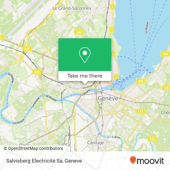Salvisberg Electricité Sa map