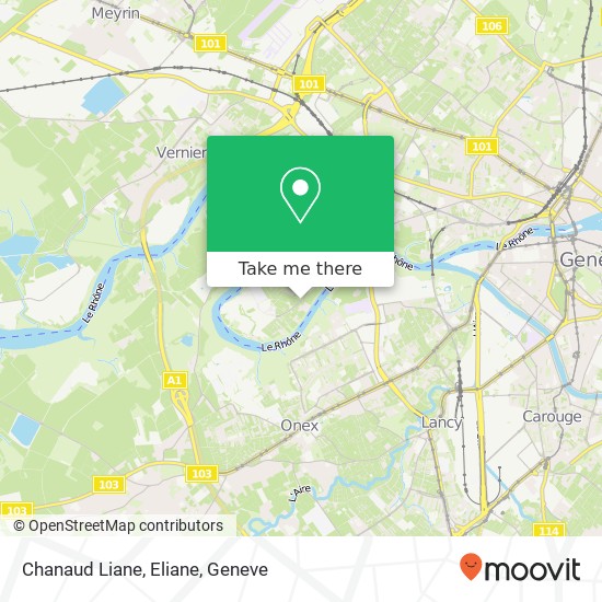 Chanaud Liane, Eliane map