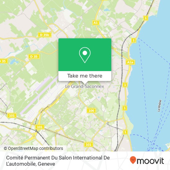 Comité Permanent Du Salon International De L'automobile map