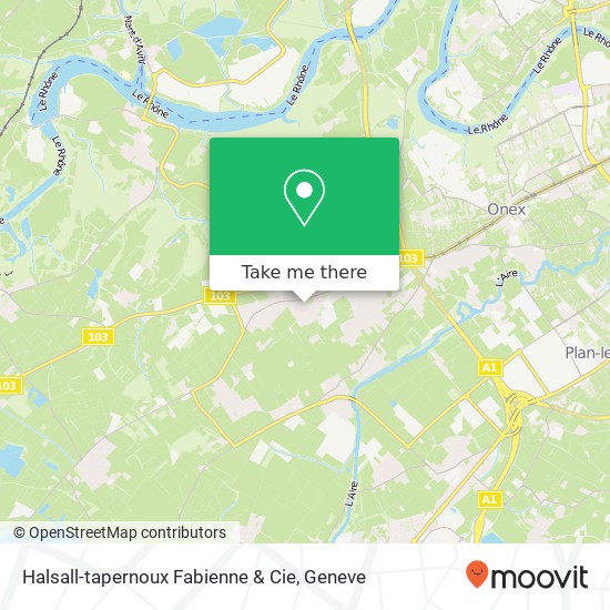 Halsall-tapernoux Fabienne & Cie map