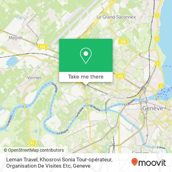 Leman Travel, Khosrovi Sonia Tour-opérateur, Organisation De Visites Etc Karte