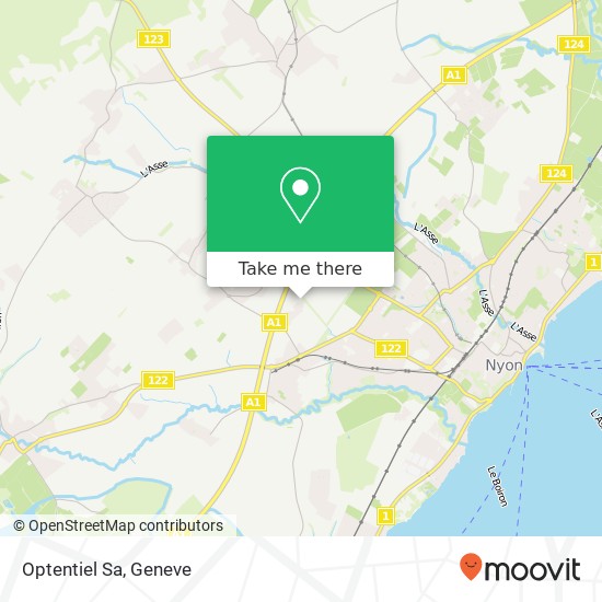 Optentiel Sa map