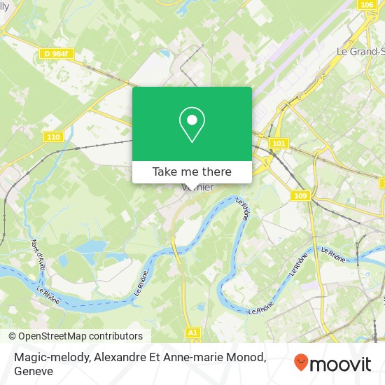 Magic-melody, Alexandre Et Anne-marie Monod map