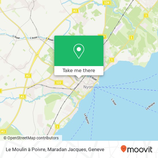 Le Moulin à Poivre, Maradan Jacques map