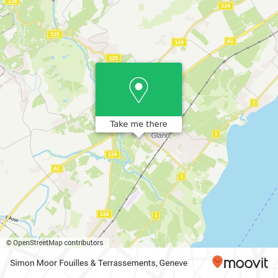 Simon Moor Fouilles & Terrassements map