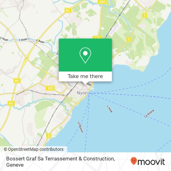 Bossert Graf Sa Terrassement & Construction map