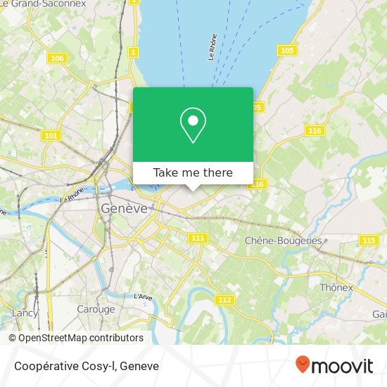 Coopérative Cosy-l map