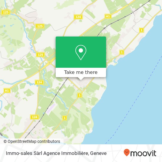 Immo-sales Sàrl Agence Immobilière Karte