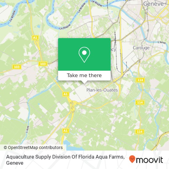 Aquaculture Supply Division Of Florida Aqua Farms Karte