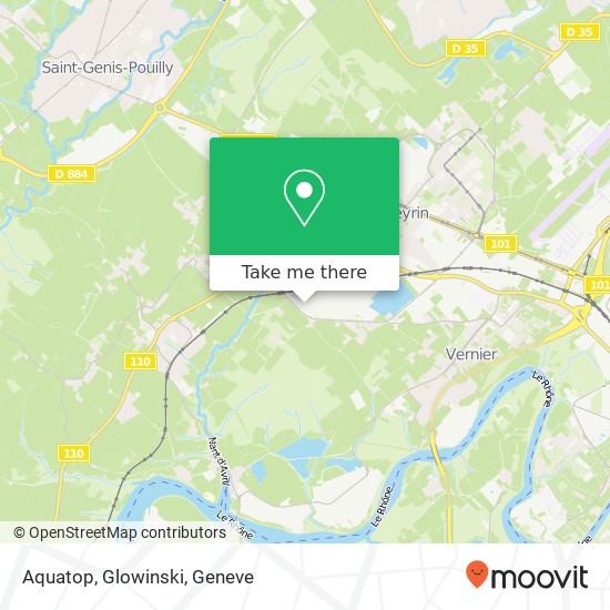 Aquatop, Glowinski map