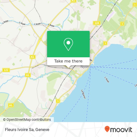 Fleurs Ivoire Sa map