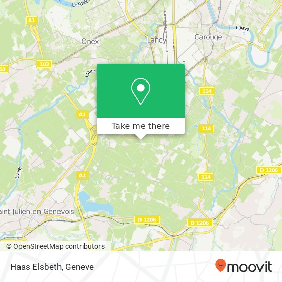 Haas Elsbeth map