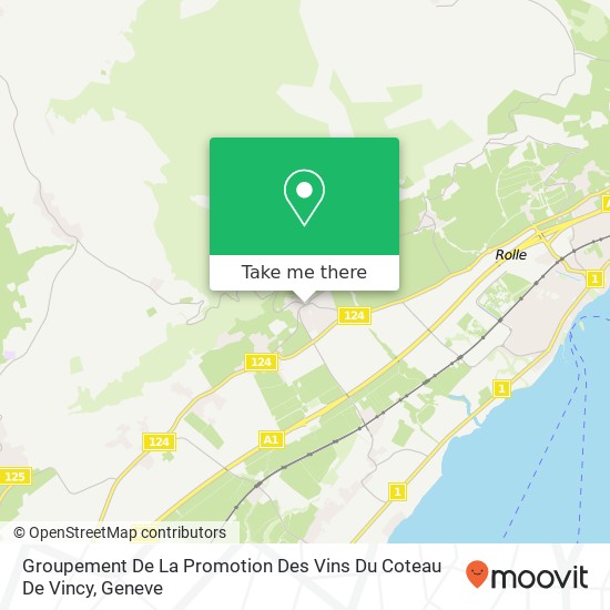 Groupement De La Promotion Des Vins Du Coteau De Vincy map