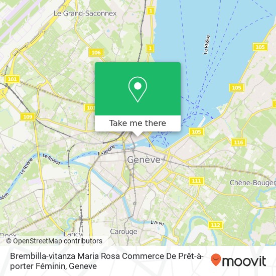 Brembilla-vitanza Maria Rosa Commerce De Prêt-à-porter Féminin map