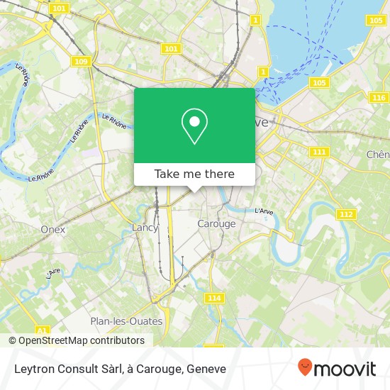 Leytron Consult Sàrl, à Carouge map