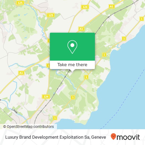 Luxury Brand Development Exploitation Sa map