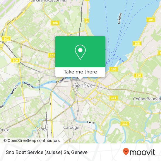 Snp Boat Service (suisse) Sa map