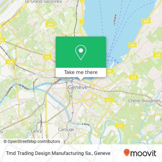 Tmd Trading Design Manufacturing Sa. map