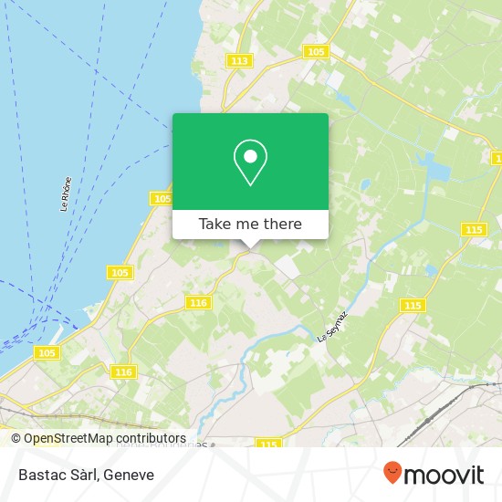 Bastac Sàrl map