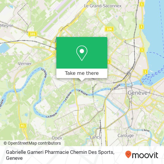 Gabrielle Garneri Pharmacie Chemin Des Sports Karte