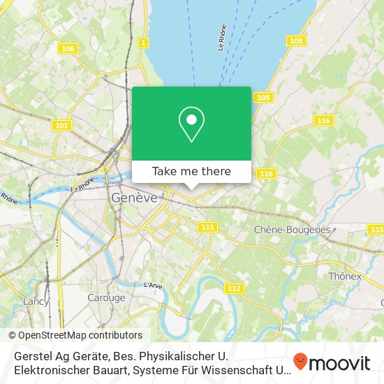 Gerstel Ag Geräte, Bes. Physikalischer U. Elektronischer Bauart, Systeme Für Wissenschaft U. Techni map